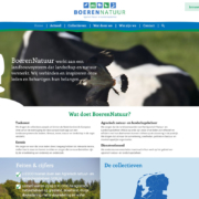 Website ontwerp voor BoerenNatuur